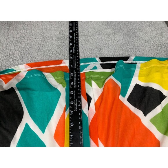 Women's XL Worthington Color Block Sleeveless Lined Pull-over Blouse - Picture 10 of 11